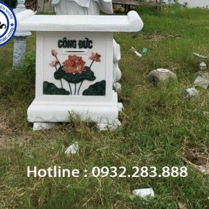 Bàn Lễ Bằng Đá Trắng MS6
