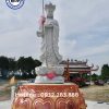 Tượng Địa Tạng Vương Bằng Đá Trắng MS04