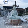 Tượng Thích Ca Bằng Đá Cẩm Thạch MS12